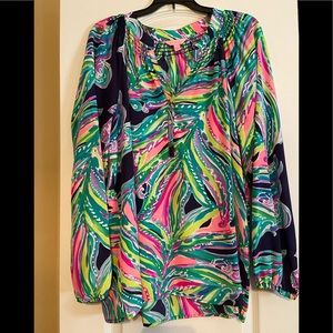Lilly Pulitzer Elsa Silk Top
